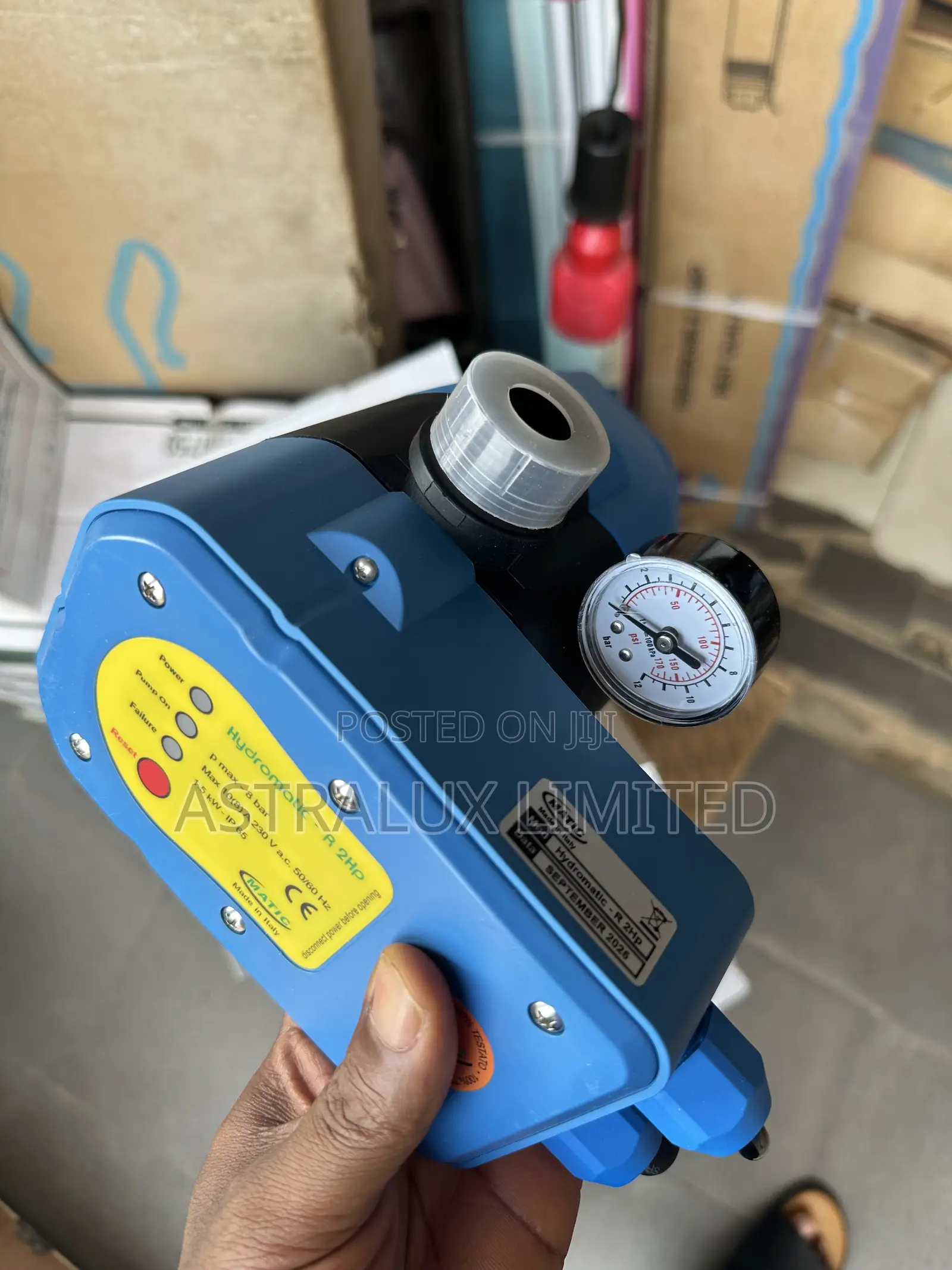 Hydromatic-R 2hp Automatic Adjustable Pump Control