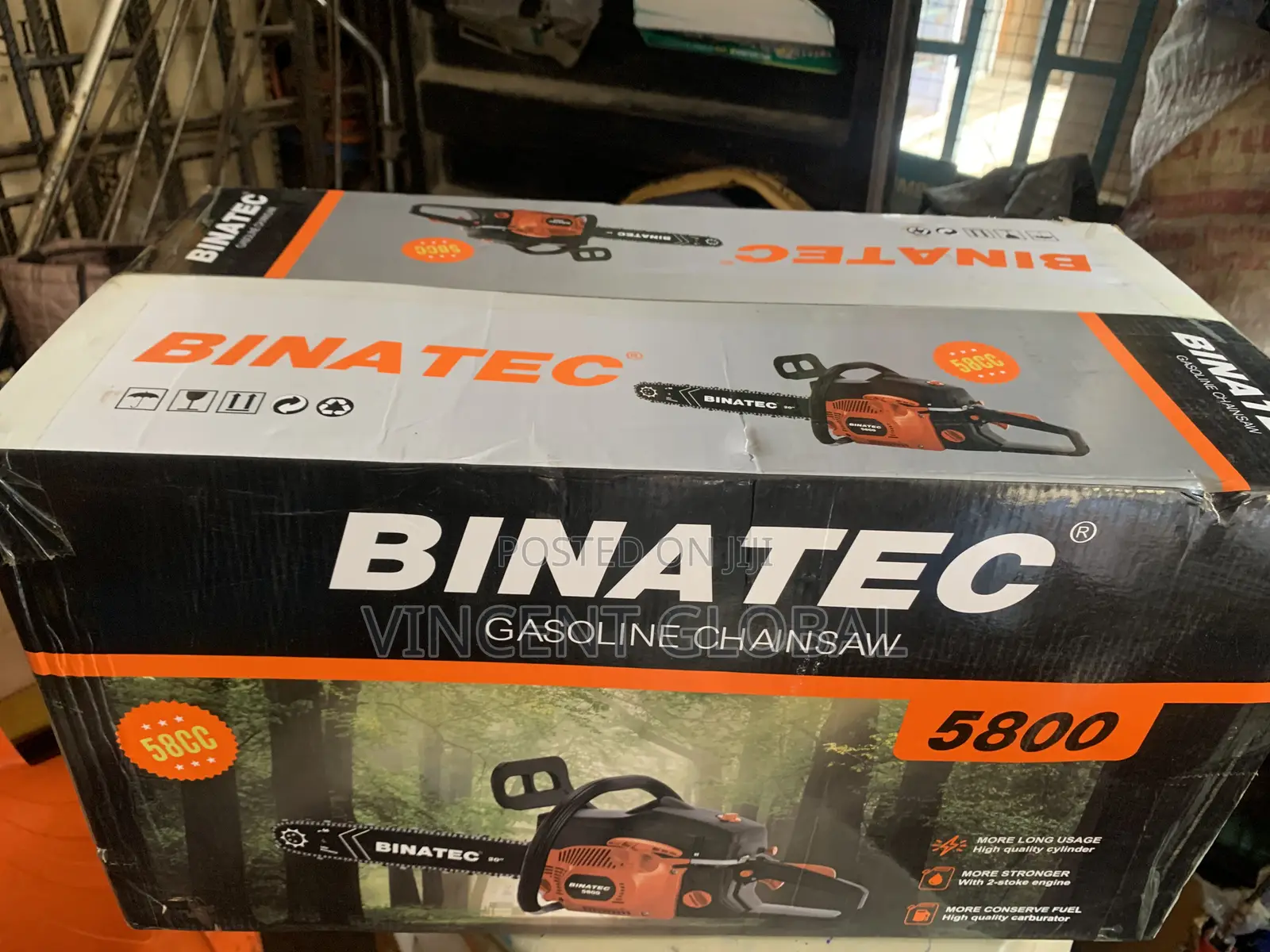 Binatec Gasoline Chainsaw