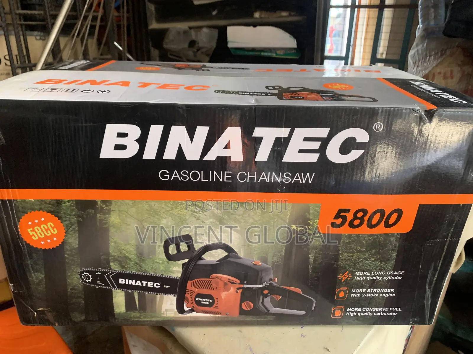 Binatec Gasoline Chainsaw