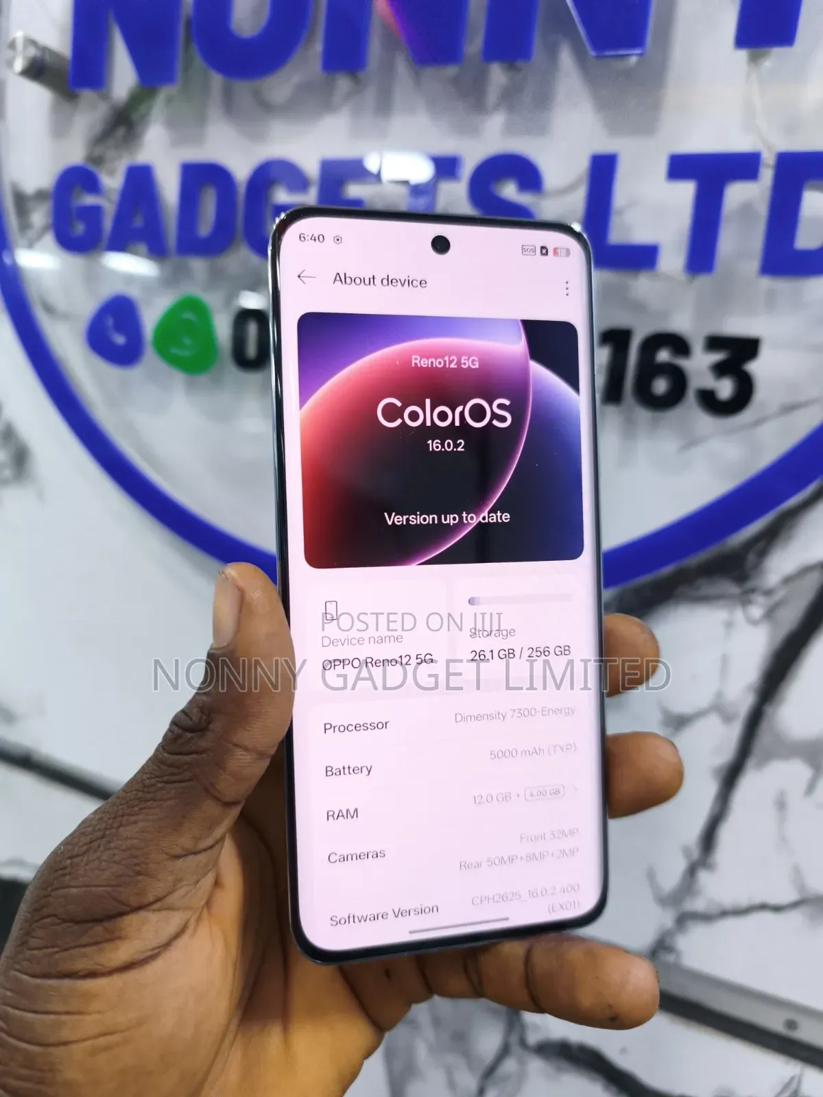 Oppo Reno 12 5G 256 GB Silver