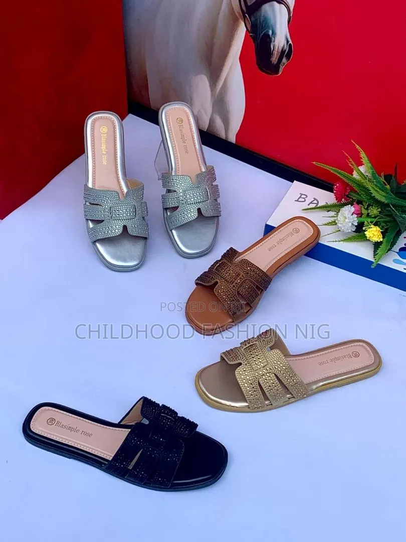 Ladies Flat Slippers