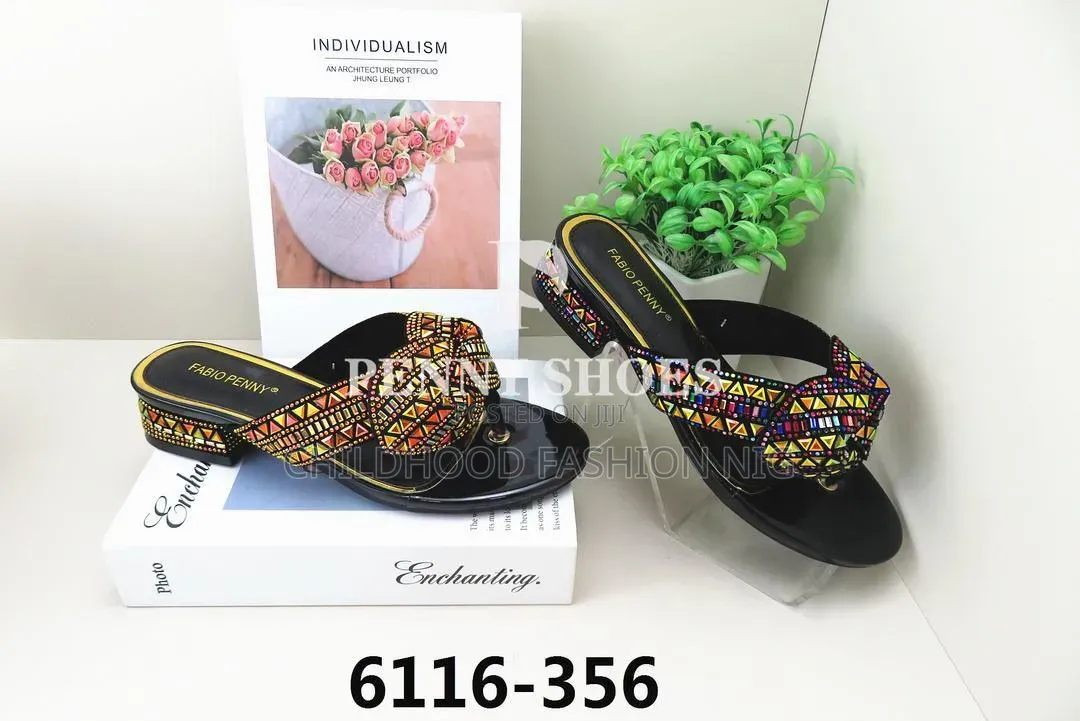 Ladies Wedge Slippers