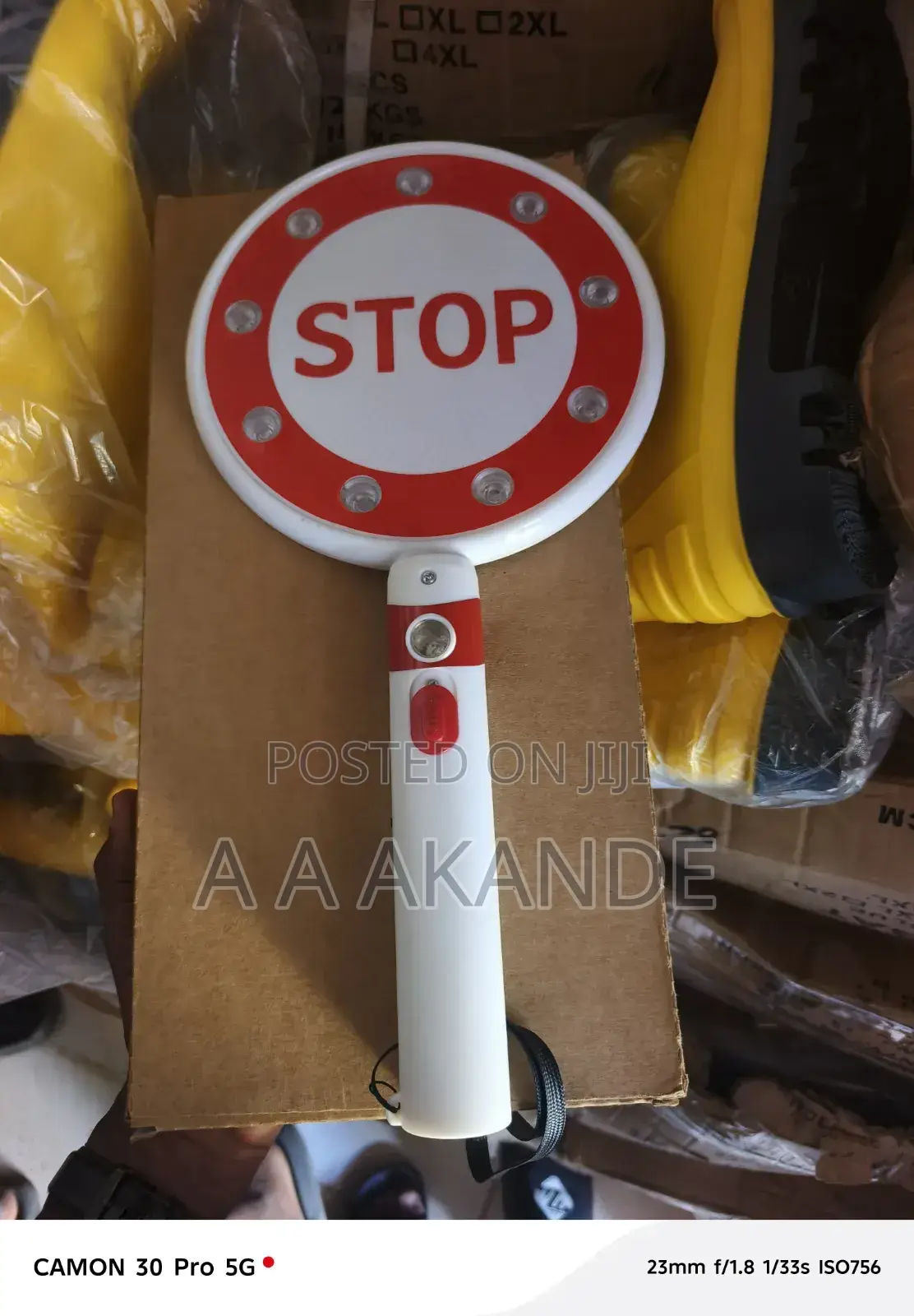 Handheld Stop And Go Traffic Led Light