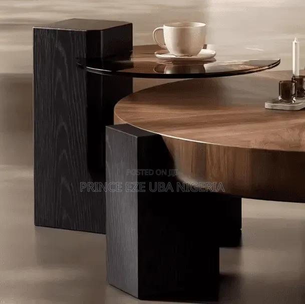 Center Table With Side Stool