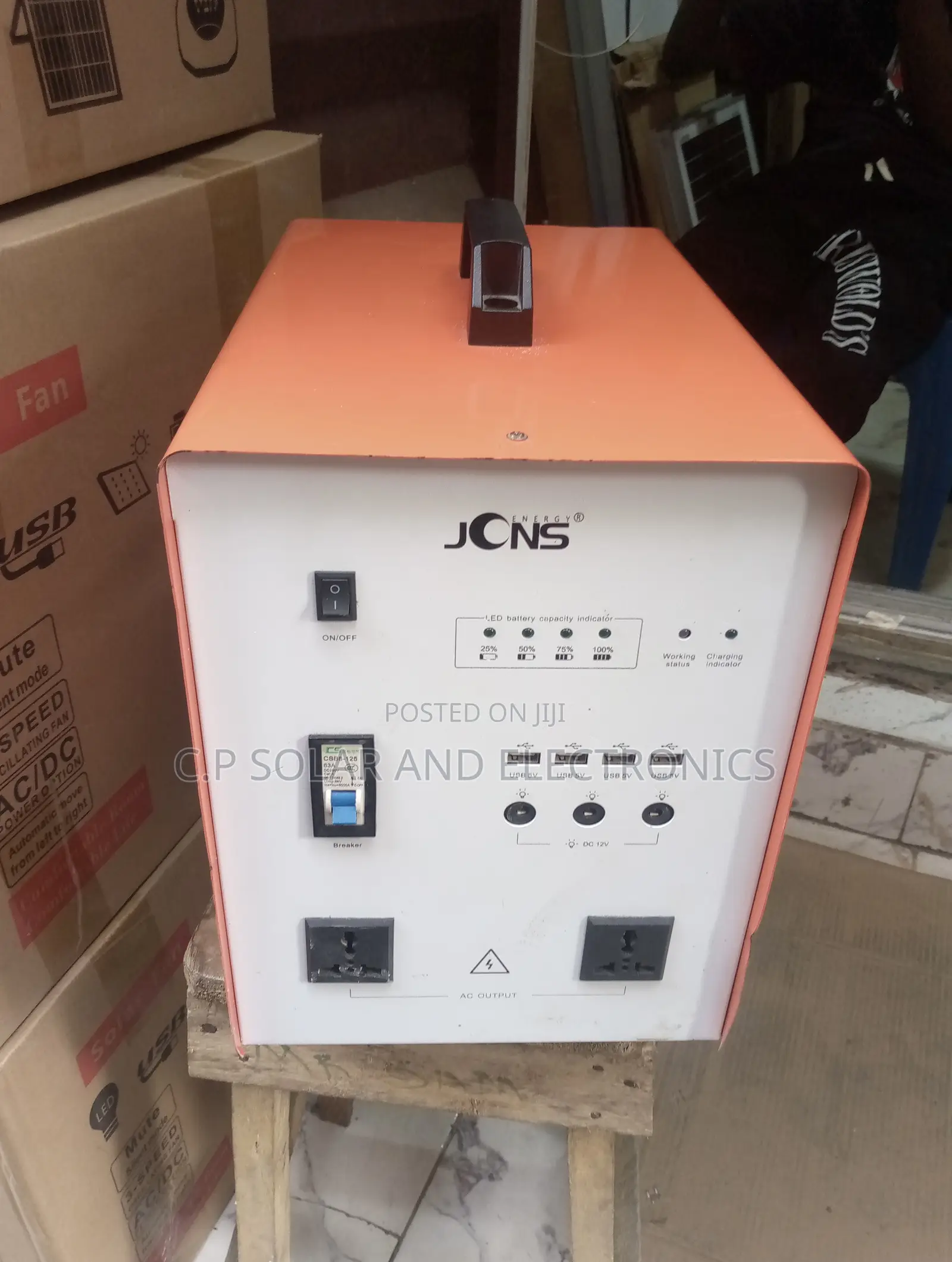 1000w JCNS Solar Generator With Follow Come Panel