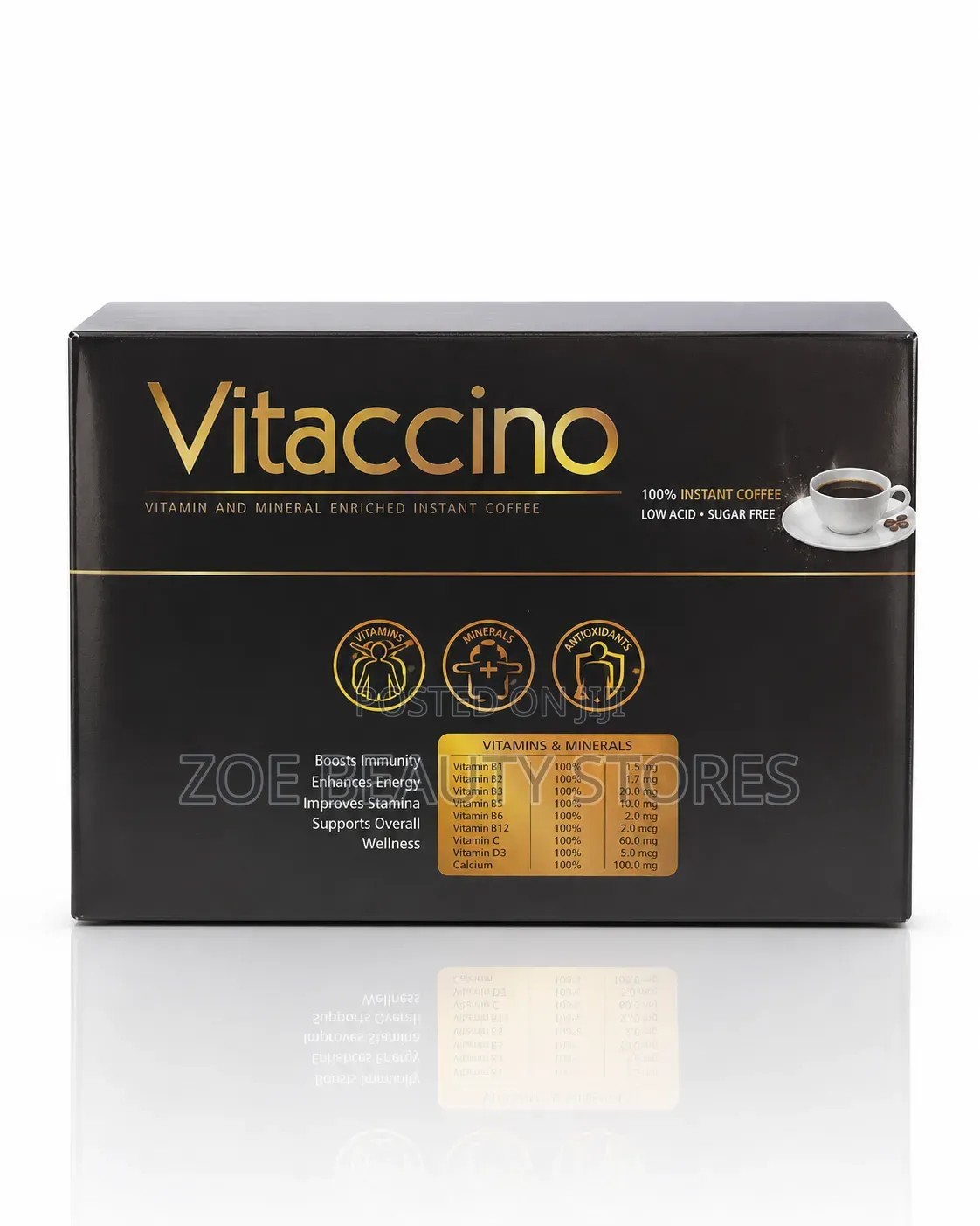 Vitaccino Vitamin Mineral Enriched Instant Coffee