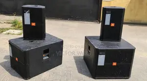 JBL Srx712m Tops With Srx718s Subwoofers