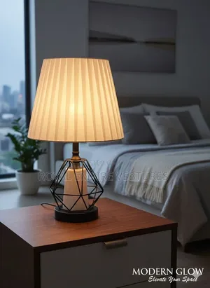 Crystal Tiered Bedside Lamp
