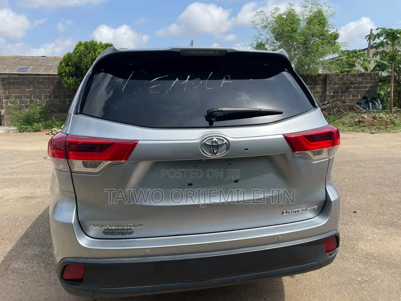 Toyota Highlander Limited 4dr SUV AWD (3.5L 6cyl 6A) 2015 Silver