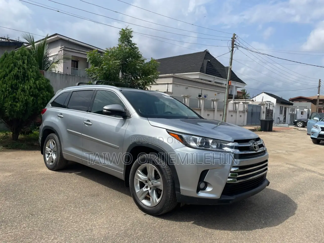 Toyota Highlander Limited 4dr SUV AWD (3.5L 6cyl 6A) 2015 Silver