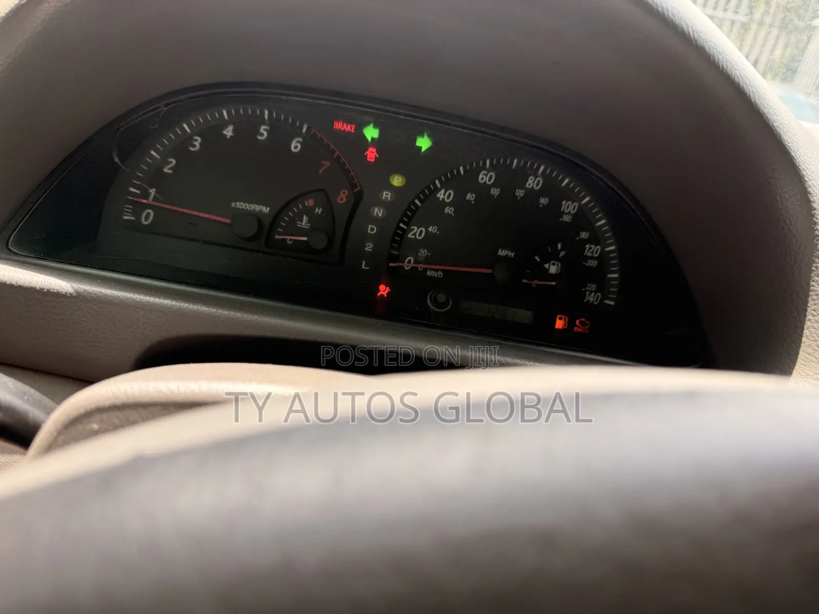 Toyota Camry LE 4dr Sedan (2.4L 4cyl 5M) 2004 Red