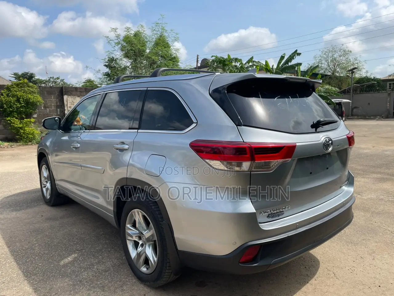 Toyota Highlander Limited 4dr SUV AWD (3.5L 6cyl 6A) 2015 Silver