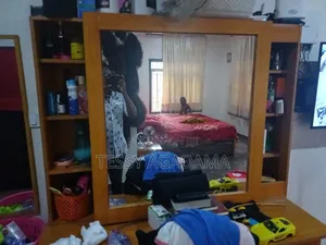 Dressing Mirror With Drawers