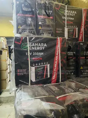 12v 250ah Sahara Tubular Battery