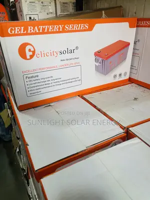 Felicity Solar Gel Battery 200ah 12v