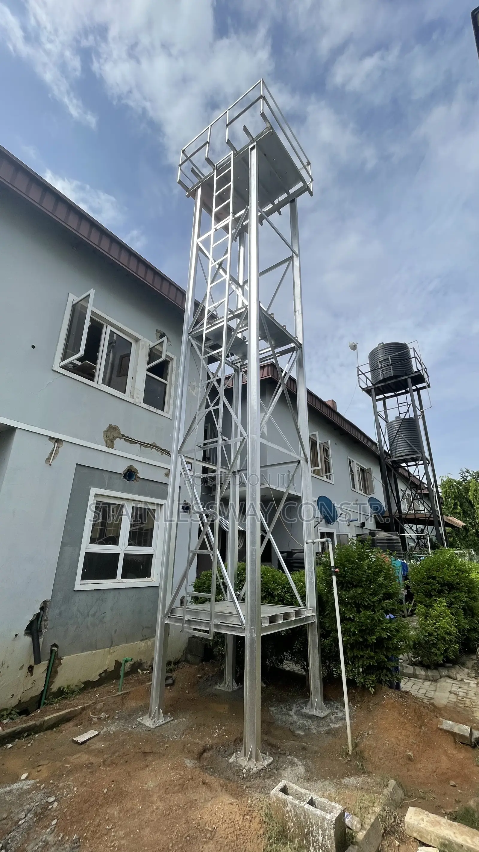 Solid Overhead Tank Stand Karsana