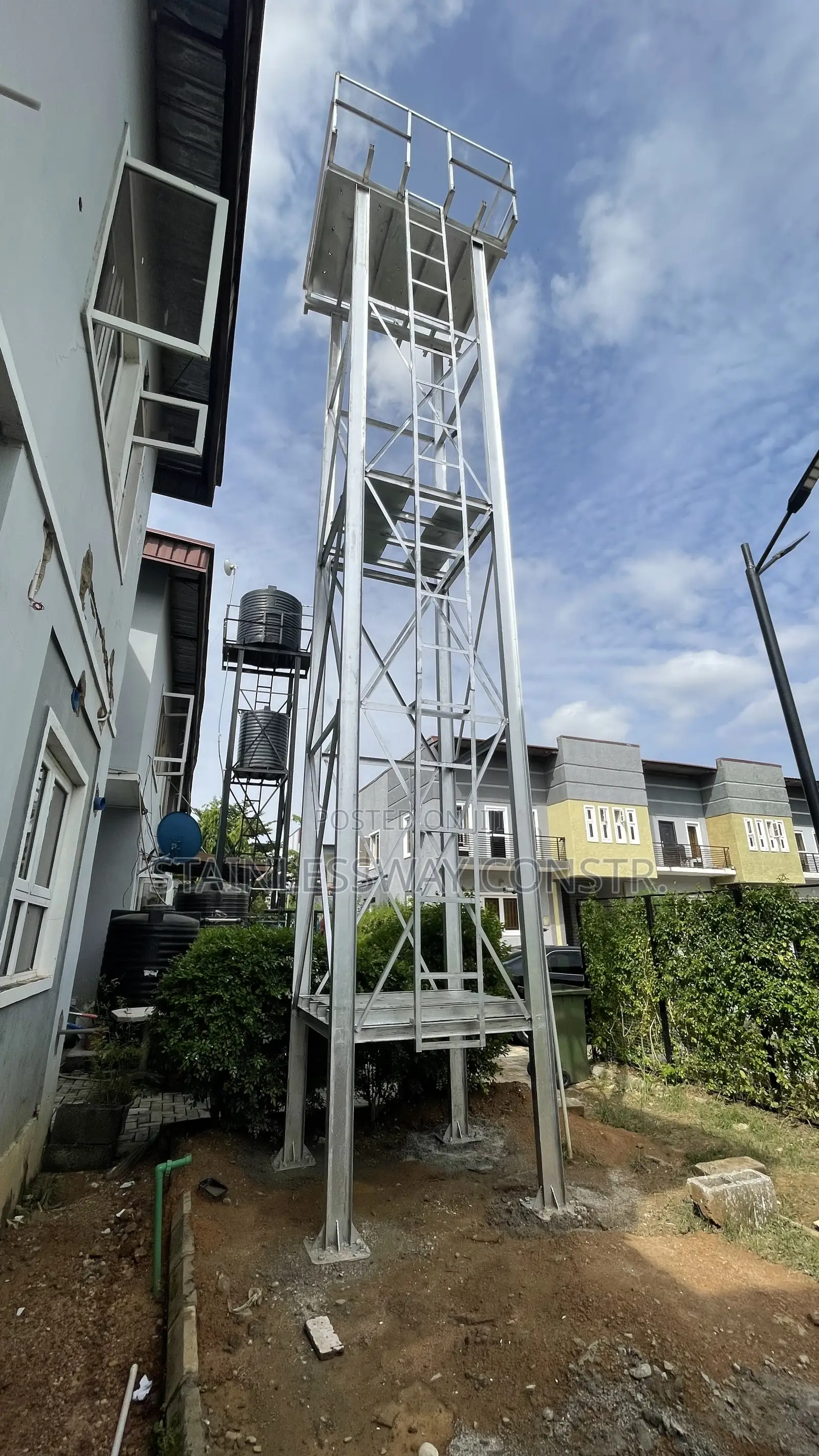 Solid Overhead Tank Stand Karsana