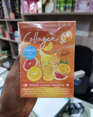 Collagen C Vitamin C + Fish Collagen Supplement (Orange Flavour)