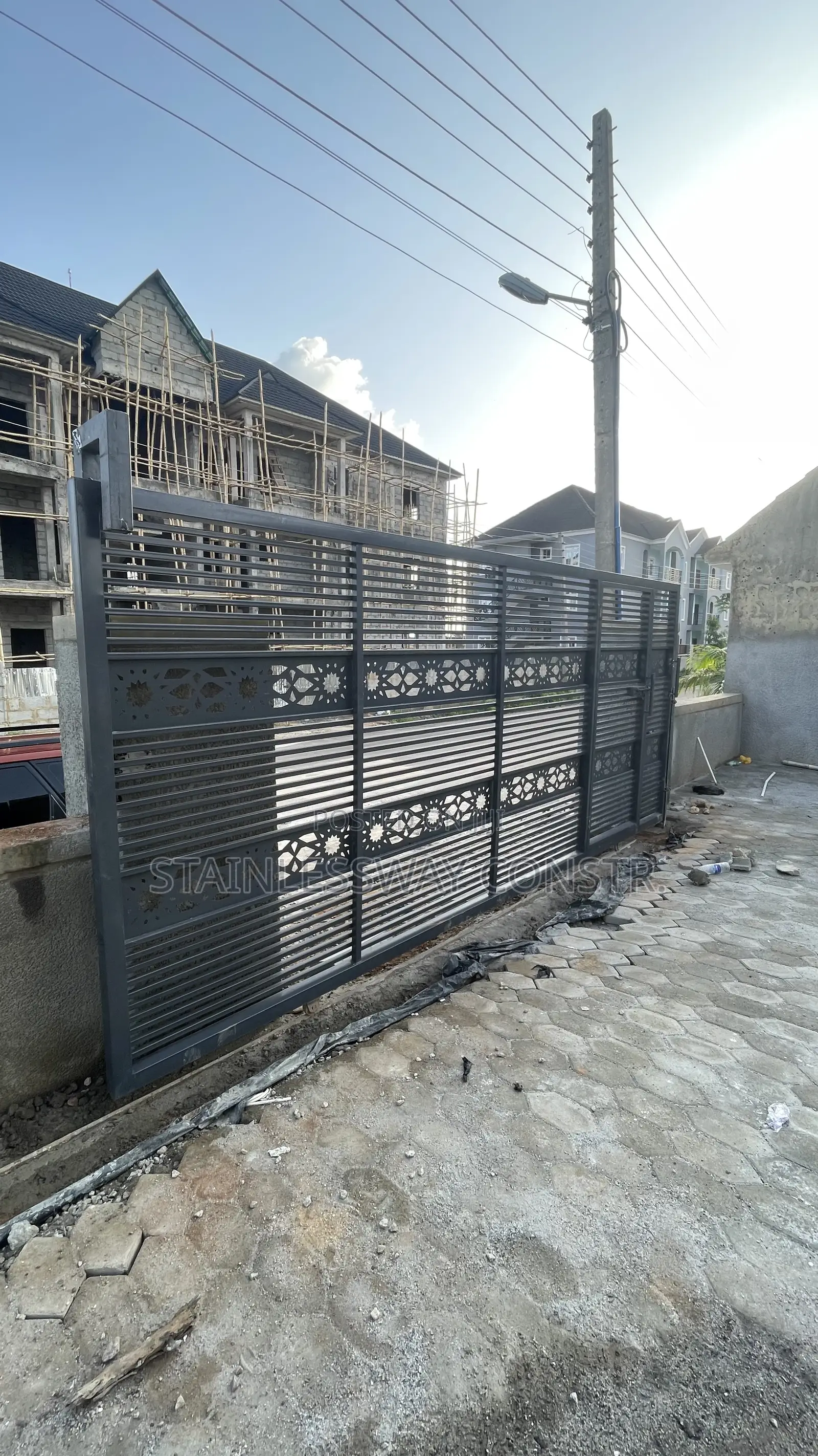 Rolling Lasercut Gate Lokogoma