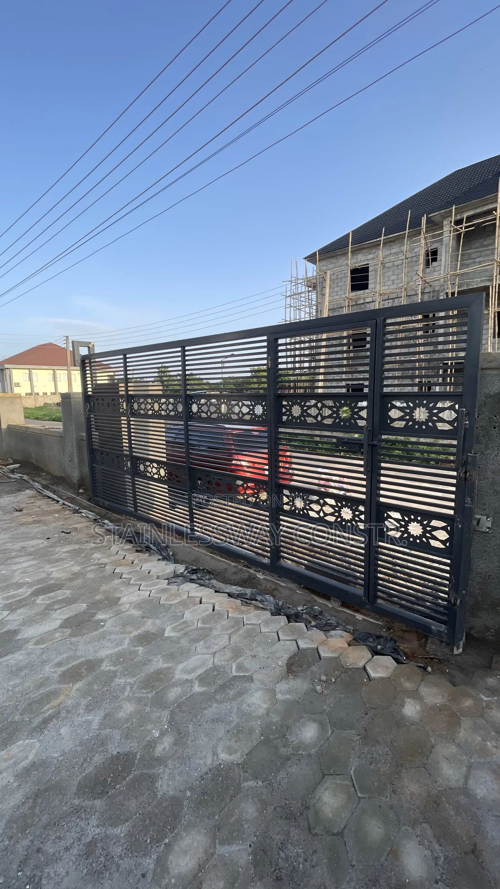 Rolling Lasercut Gate Lokogoma