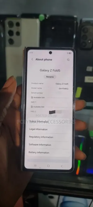 Samsung Galaxy Z Fold 5 256 GB Silver