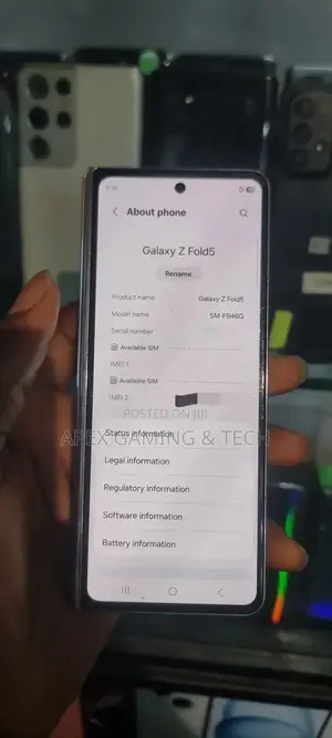Samsung Galaxy Z Fold 5 256 GB Silver