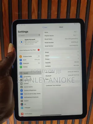 Apple iPad (2022) 256 GB Blue