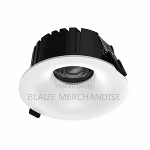 Black White Embedded Ceiling Down Light 3cct Indoor Cob Led Spotlights