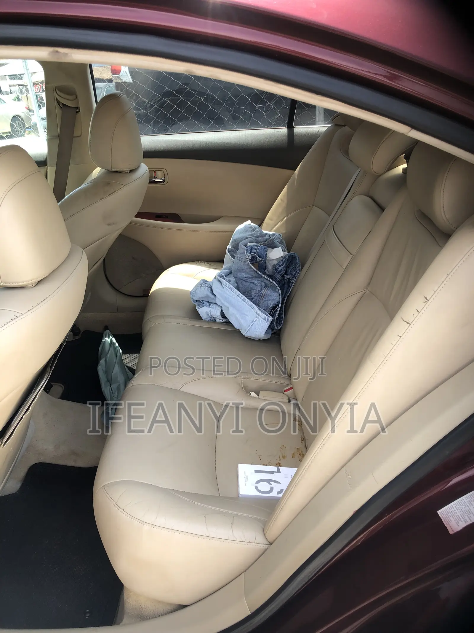 Lexus ES 350 2010 Red