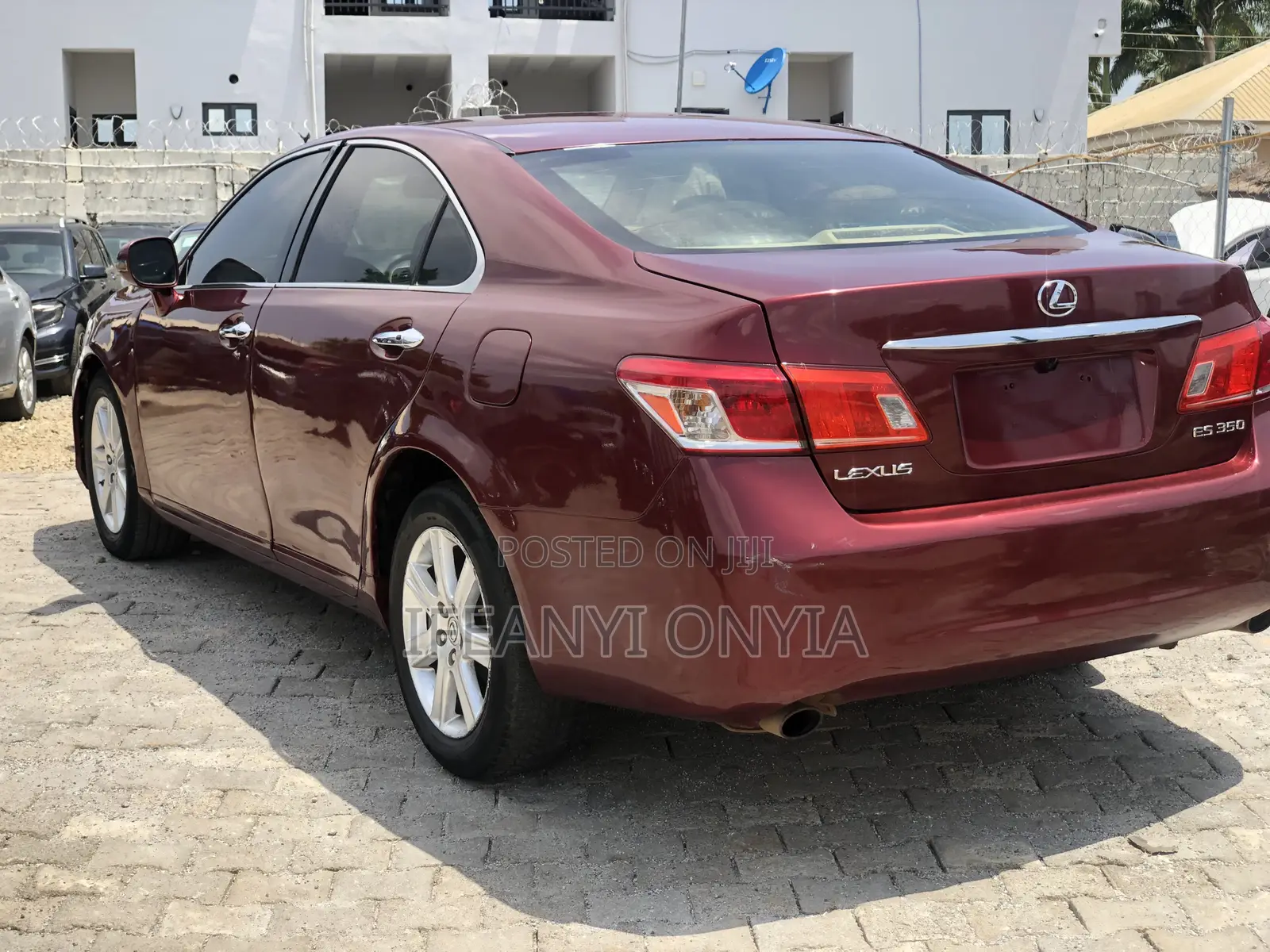 Lexus ES 350 2010 Red