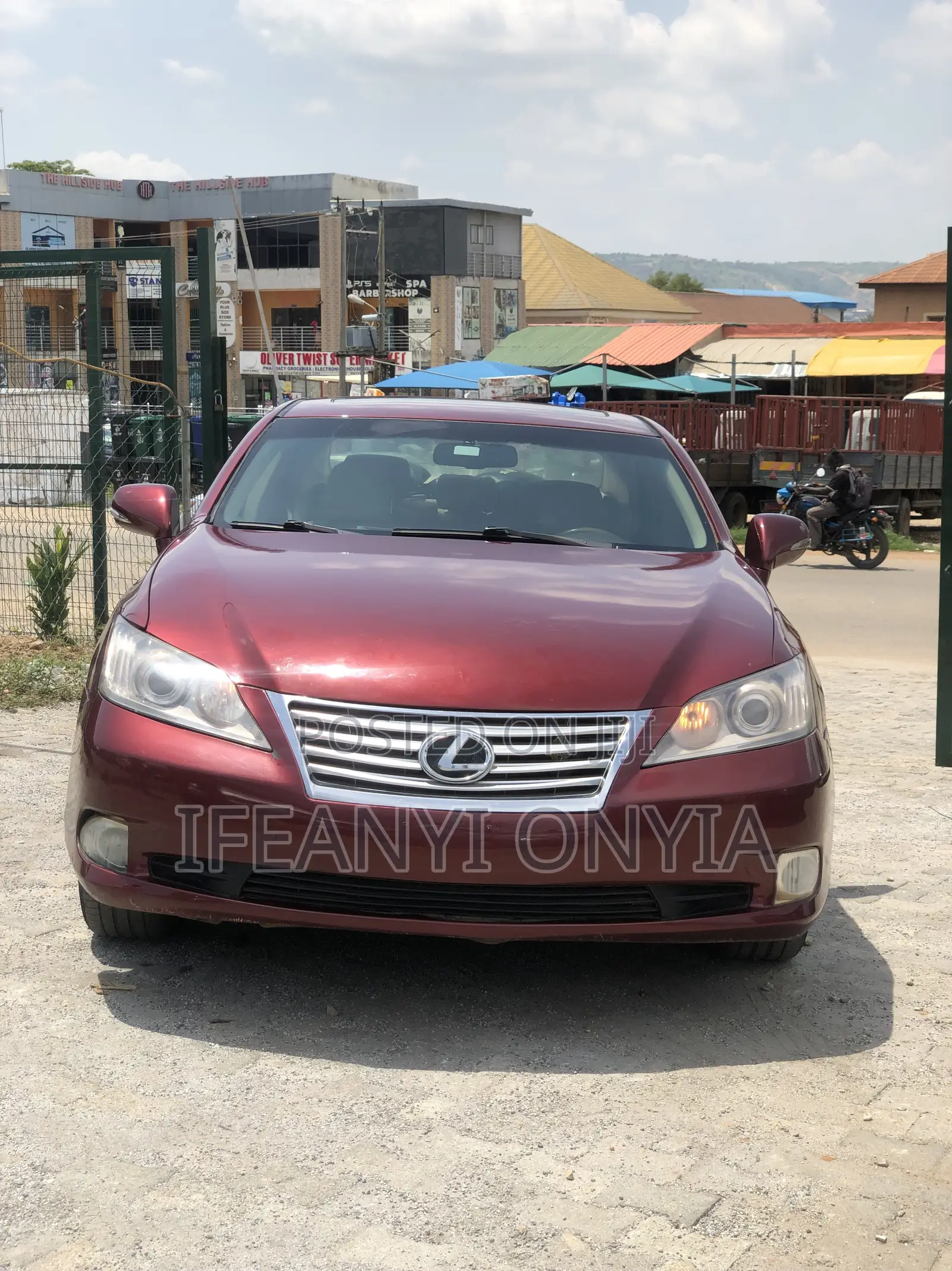 Lexus ES 350 2010 Red