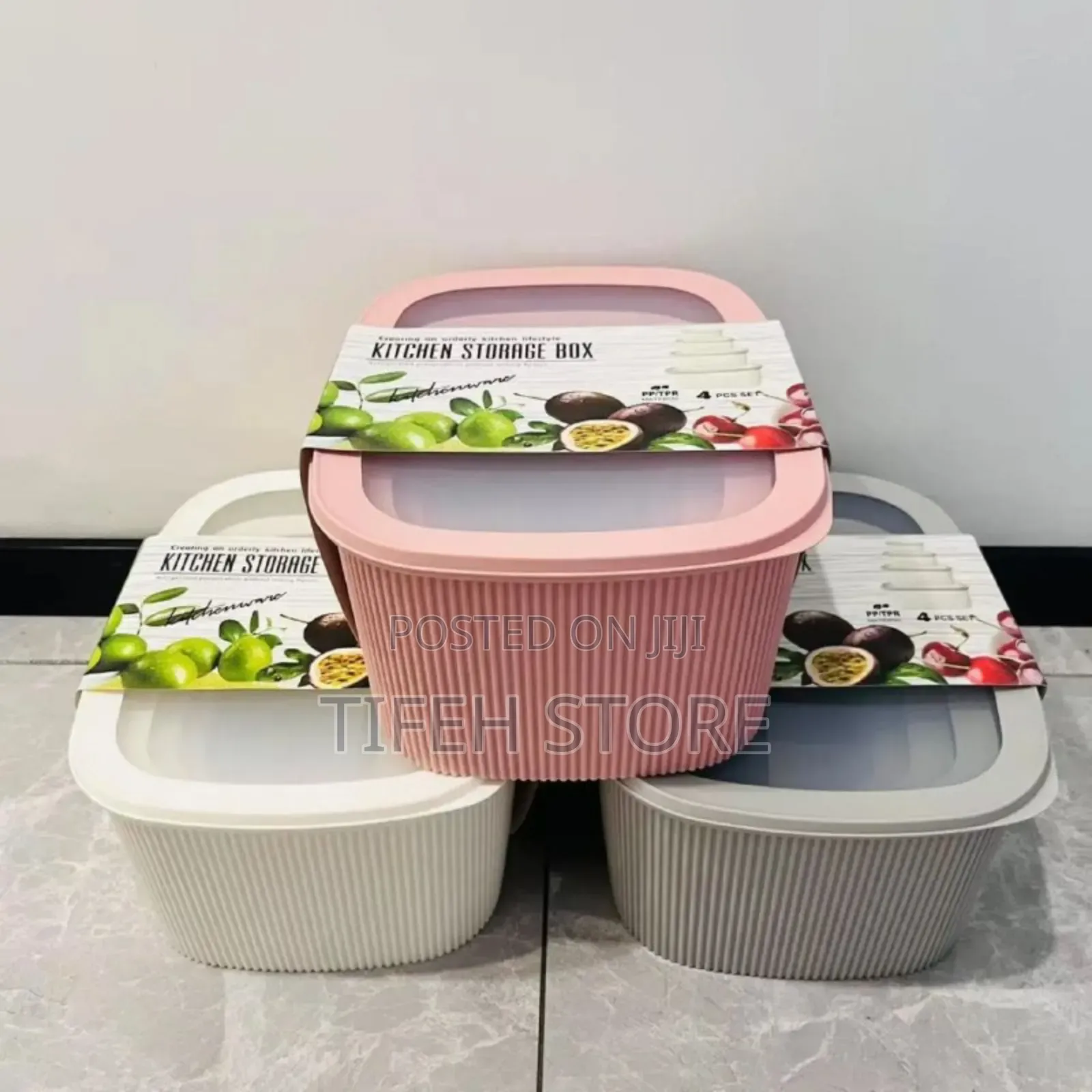 4 Pieces Storage Container