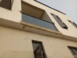 Handrails With Grey Glass