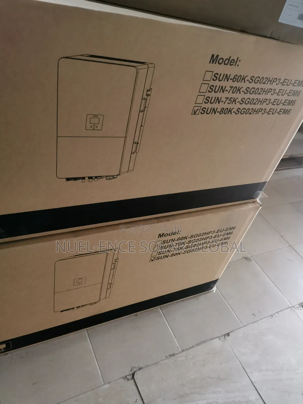 80kw Deye 3phase Inverter Hybrid