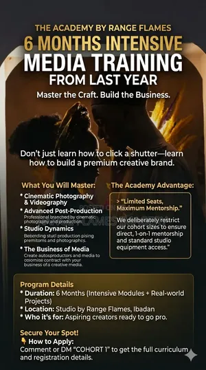 Premium Media Mentorship (6-Month Intensive – Starts July)