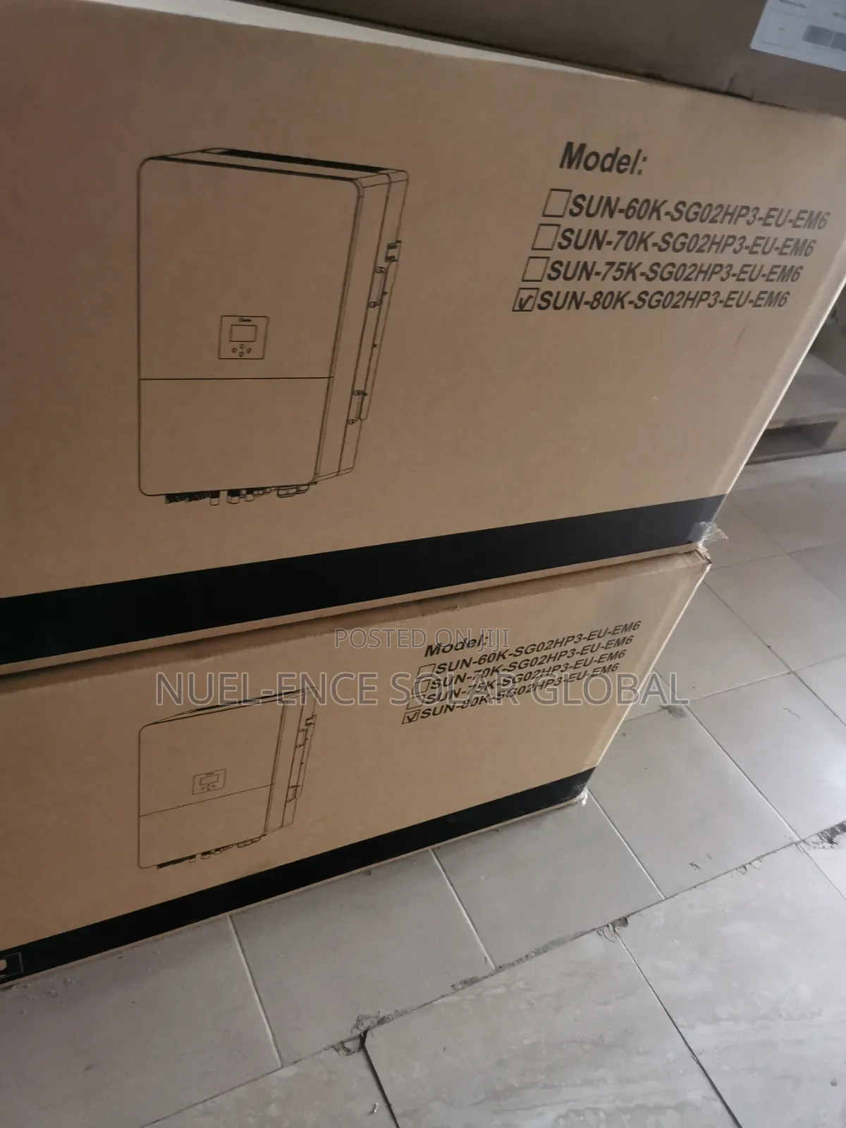 80kw Deye 3phase Inverter Hybrid