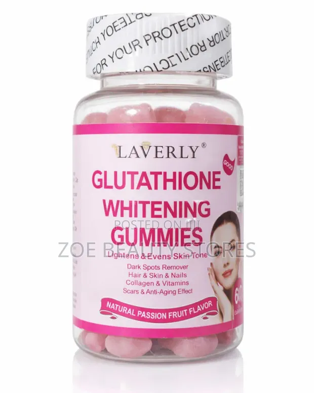 Laverly Glutathione Whitening Gummies – Skin Brightening Anti-Aging for  sale