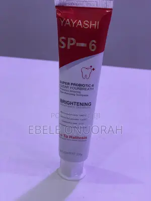 Yayashi Sp-6 Probiotic Toothpaste