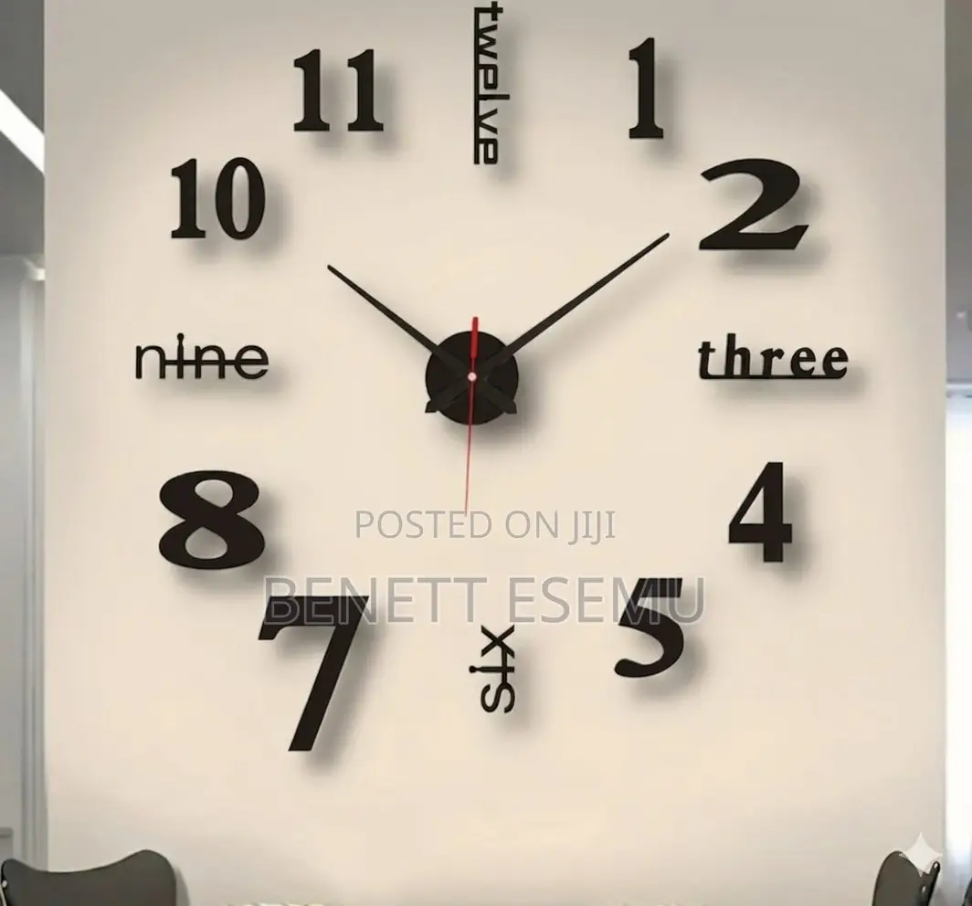 Digital Wall Clock