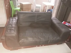 Leather Chair Set