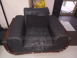 Leather Chair Set