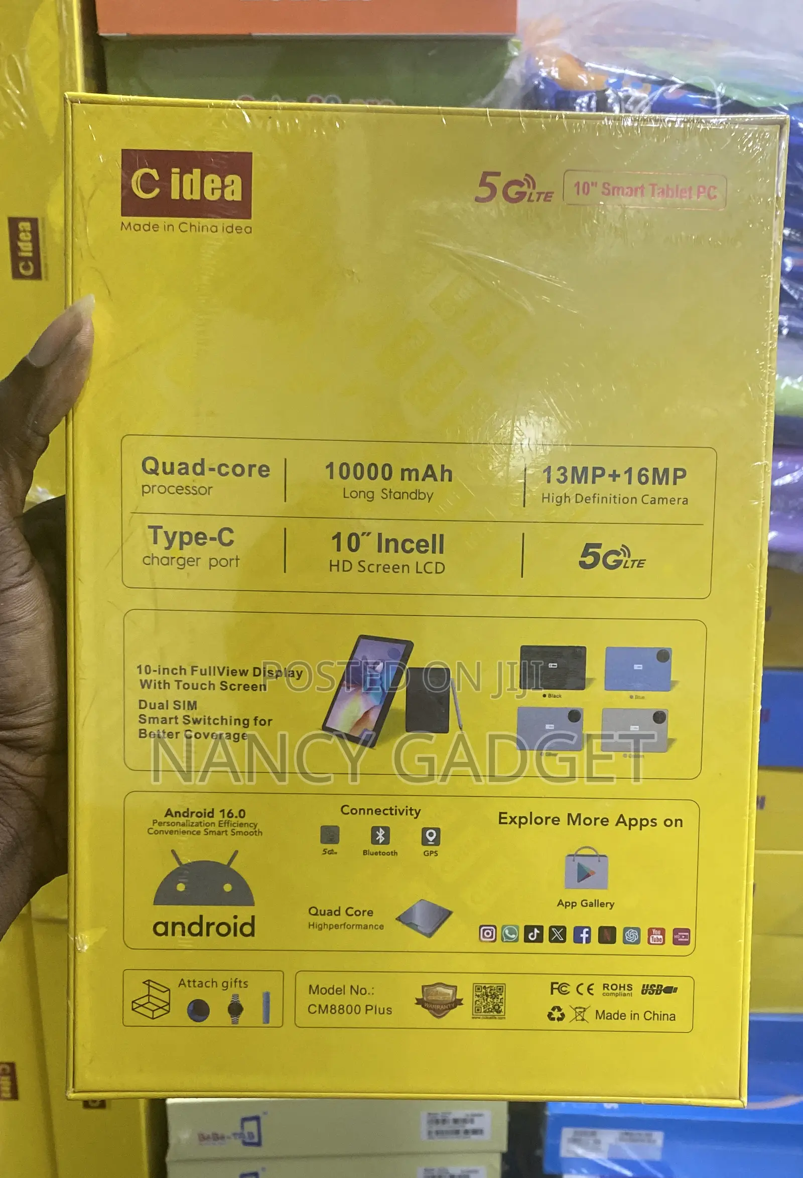 New C idea CM8800 Plus 1 TB Black