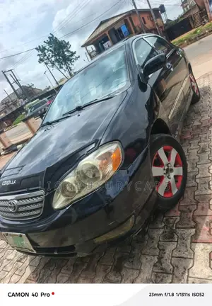 Toyota Corolla 2004 Black