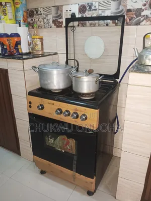 Scanfrost 60x60cm 4 Gas Burner Cooker With Oven Gril