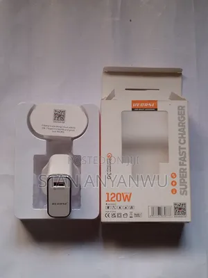 Fast Charging 120w Recrsi Type C Phone Charger.Durable Long Lasting