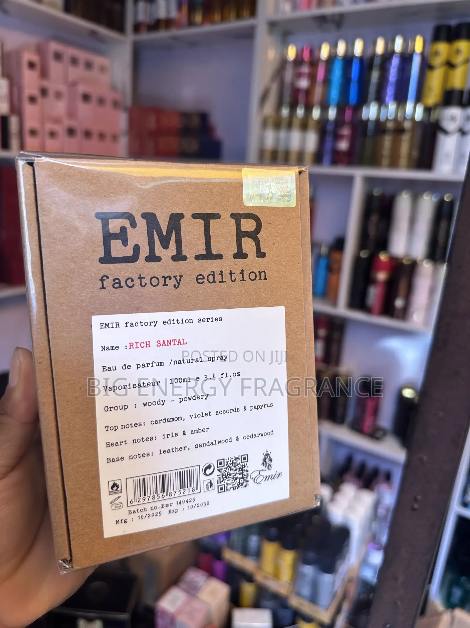 Emir Rich Santal Eau De Parfum – 100ml