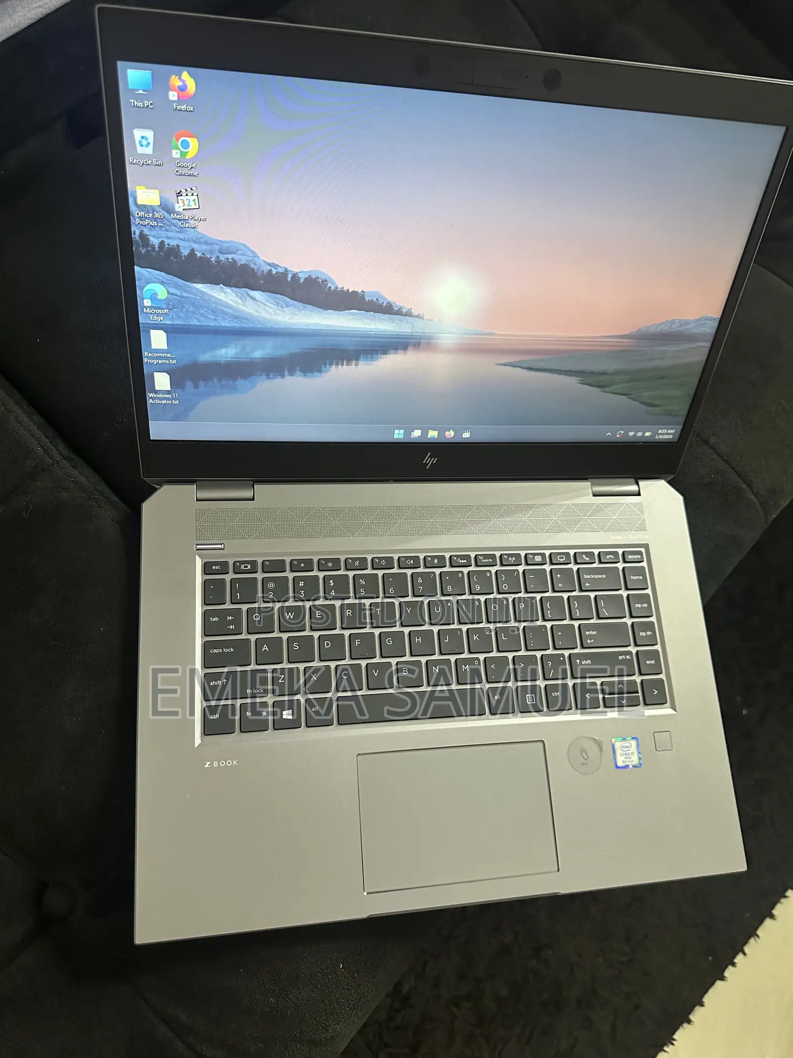 Laptop HP ZBook Studio G5 16GB Intel Core i7 SSD 512GB