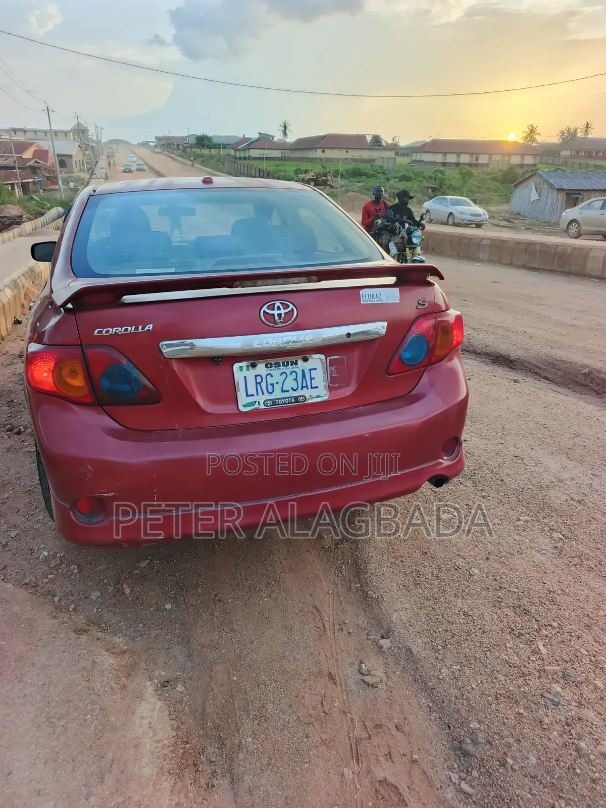 Toyota Corolla 2010 Red