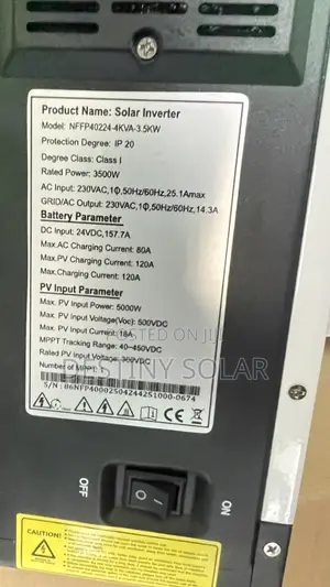 3.5kva Hybrid Inverter Kartel 24volts System Available