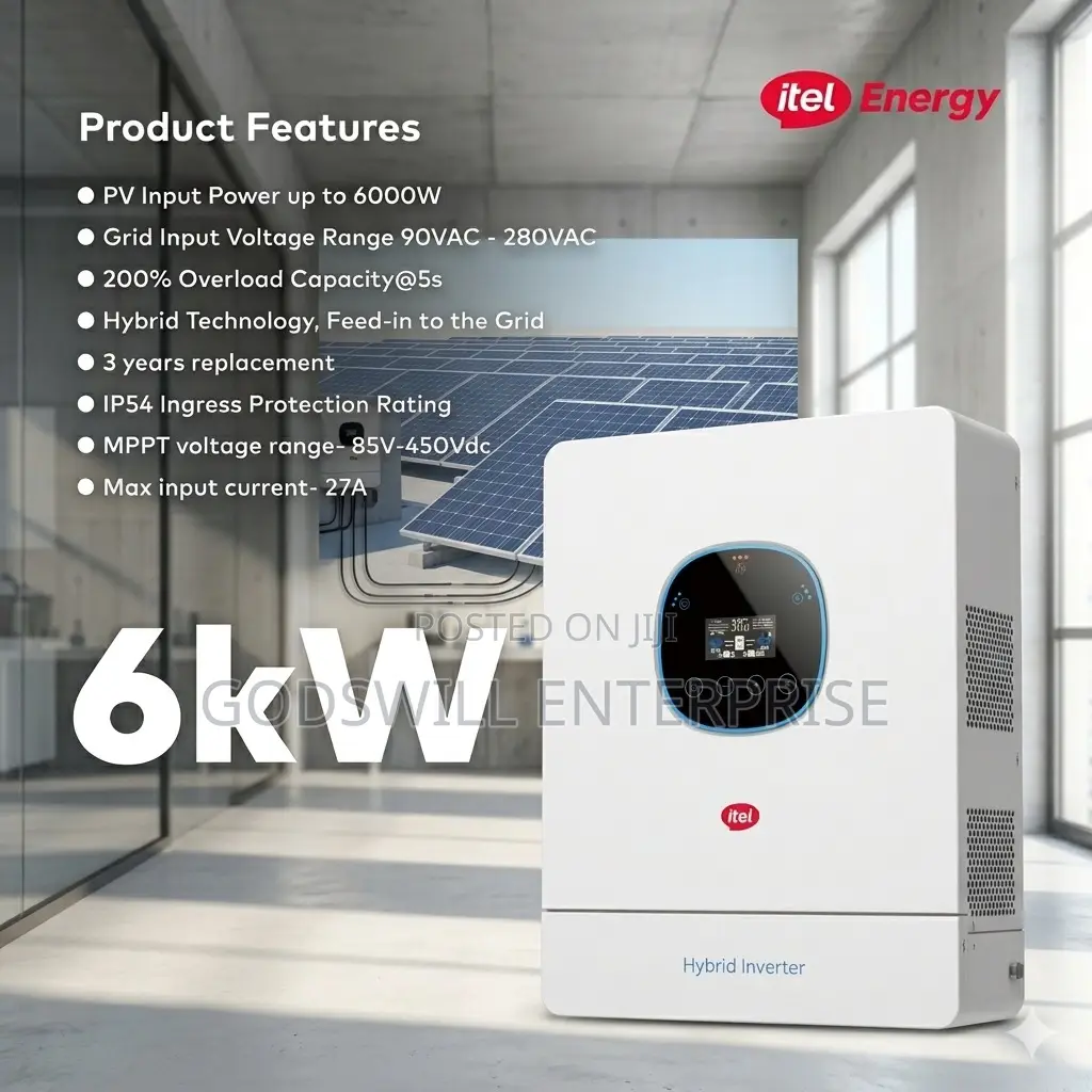 Itel 6kw Hybrid Inverter